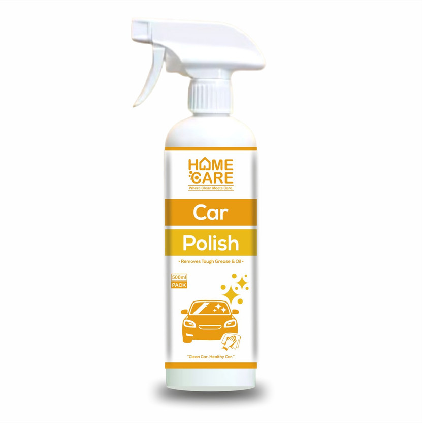 Home Care Liquid Car Polish for Bumper, Exterior, Dashboard, Tyres(500 ml, Pack of 1)