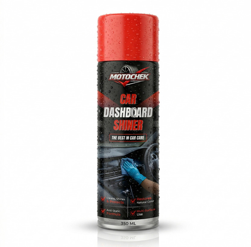 Motochek Liquid Car Polish for Dashboard(350 ml, Pack of 1)
