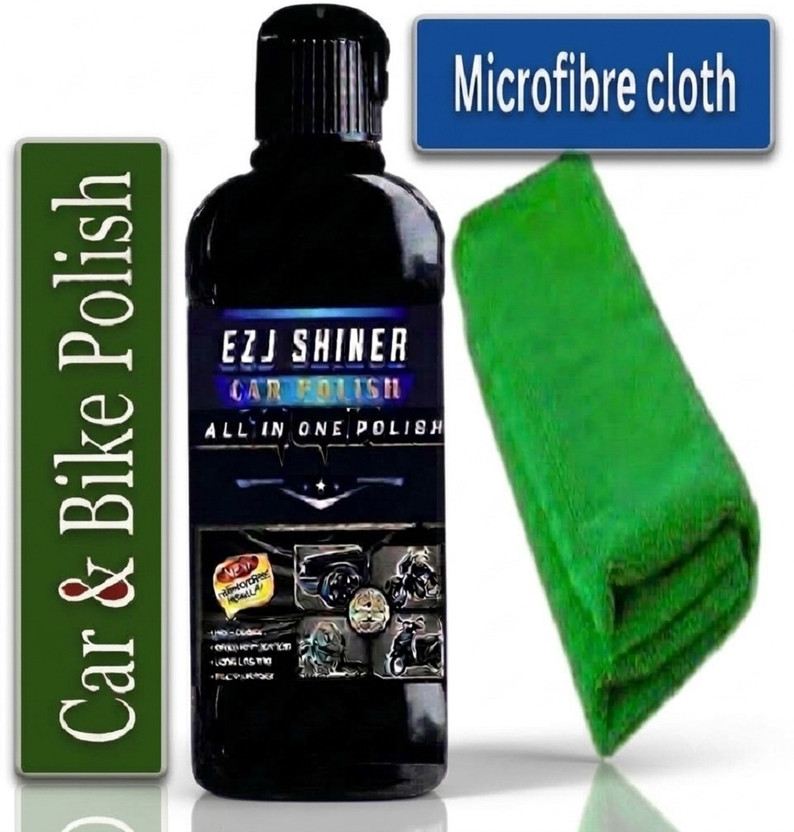 powerteck Liquid Car Polish for Bumper, Dashboard, Exterior, Leather, Metal Parts, Tyres(250 ml)