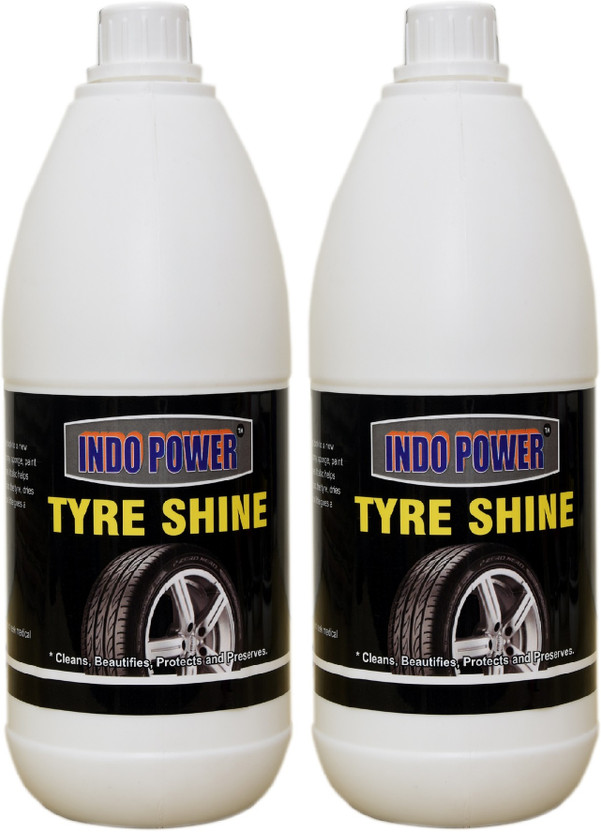INDOPOWER ZNn2015-TYRE SHINER ( 2pc x 1ltr). Combo