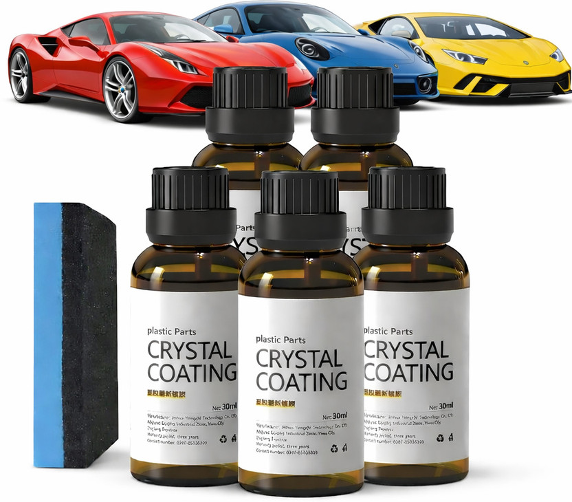 DHRIX Liquid Car Polish for Dashboard(30 ml, Pack of 5)