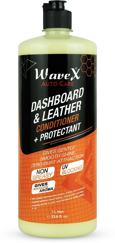 Wavex Liquid Car Polish for Dashboard, Leather, Dashboard(1 L, Pack of 1)