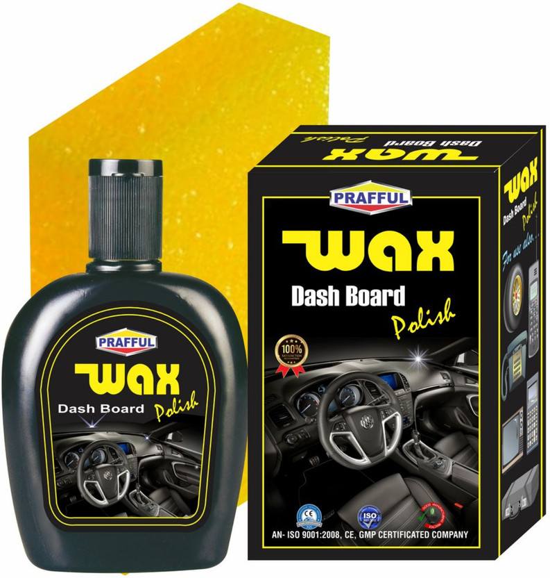 PRAFFUL Liquid Car Polish for Dashboard, Leather, Metal Parts, Bumper, Chrome Accent, Headlight, Exterior(140 ml, Pack of 1)