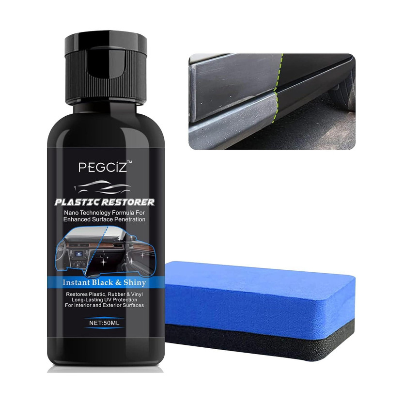 CarCARE Liquid Car Polish for Dashboard, Bumper, Tyres(50 ml)