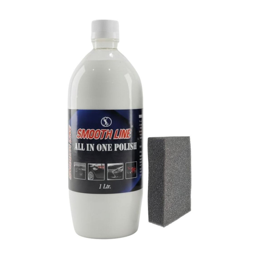 Smooth Smooth line Paste Car Polish for Bumper, Chrome Accent, Tyres, Dashboard, Leather, Headlight, Exterior, Metal Parts(1000 ml, Pack of 1) - Flipkart Deal