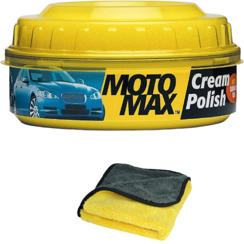 Motomax Paste Car Polish for Exterior, Metal Parts(230 g)