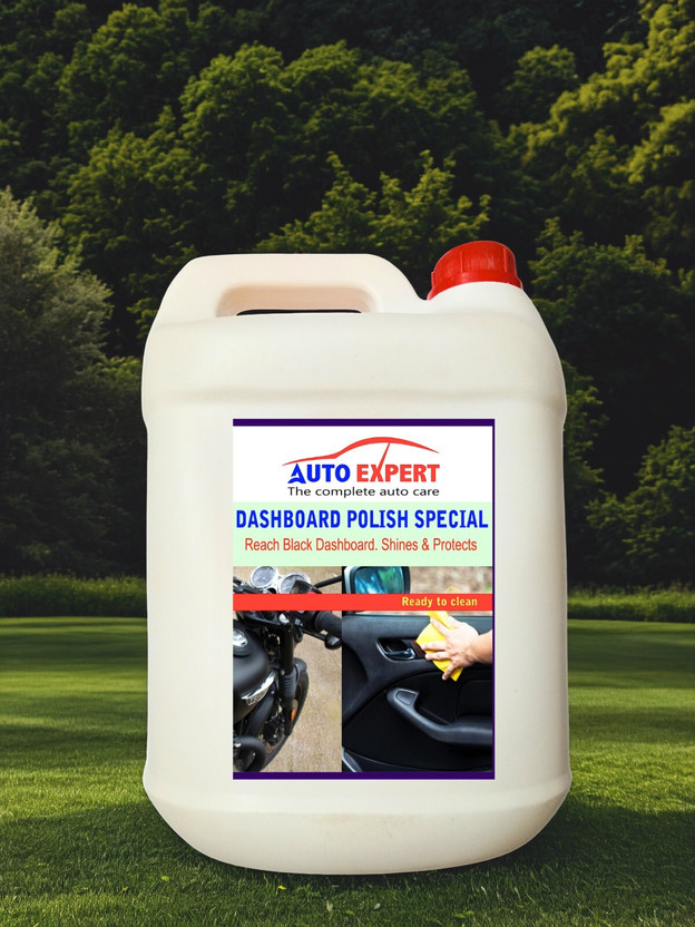 Auto Expert Paste Car Polish for Dashboard, Bumper, Leather, Tyres(5 L, Pack of 1)