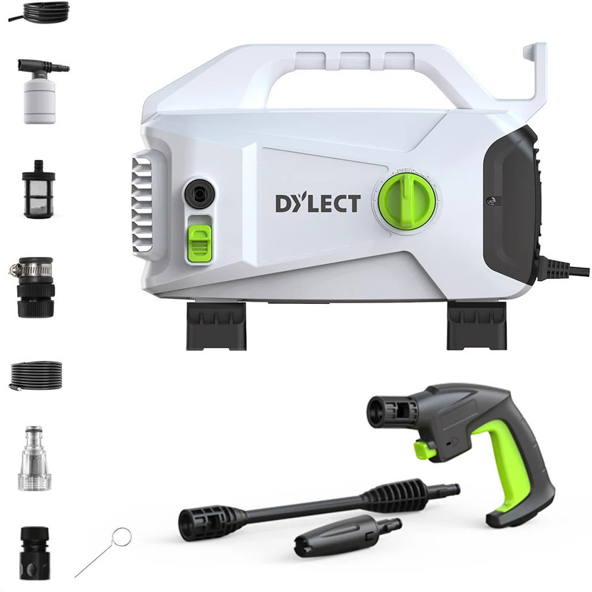 Dylect CLEAN PRIME HIGH PRESSURE WASHER 1800 W | 120 Bar Model - DTPWCP1800 Pressure Washer