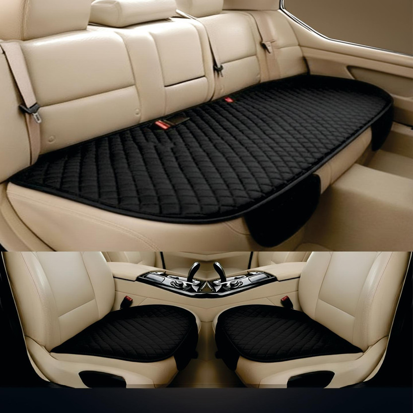 AuraFresh Fabric Car Seat Cover For Universal For Car Universal For Car(NA, Split Back Seat, 5 Seater)
