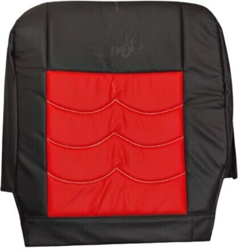 srq PU Leather Car Seat Cover(NA, Mono Back Seat, Without Back Seat Arm Rest, 1 Seater)