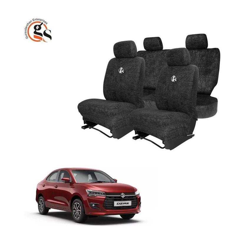 GSE Cotton Car Seat Cover For Maruti New Dzire(All Detachable Headrest, Mono Back Seat, With Back Seat Arm Rest, 5 Seater, 2 Back Seat Head Rests)
