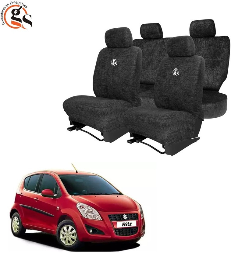 GSE Cotton Car Seat Cover For Maruti Ritz(Front Detachable Headrest, Split Back Seat, Without Back Seat Arm Rest, 5 Seater, 2 Back Seat Head Rests)