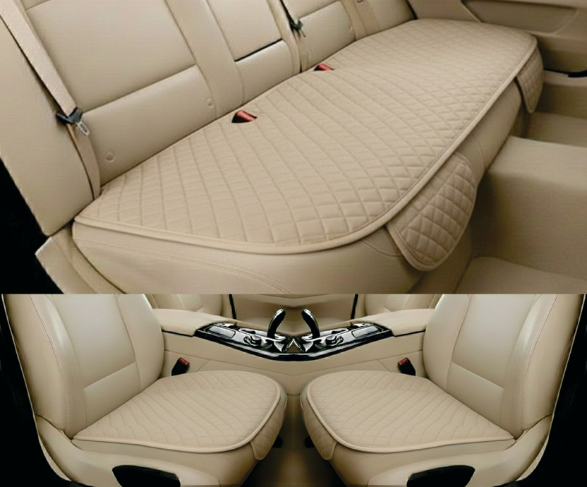 AuraFresh Fabric Car Seat Cover For Universal For Car Universal For Car(NA, Split Back Seat, Without Back Seat Arm Rest, 5 Seater)
