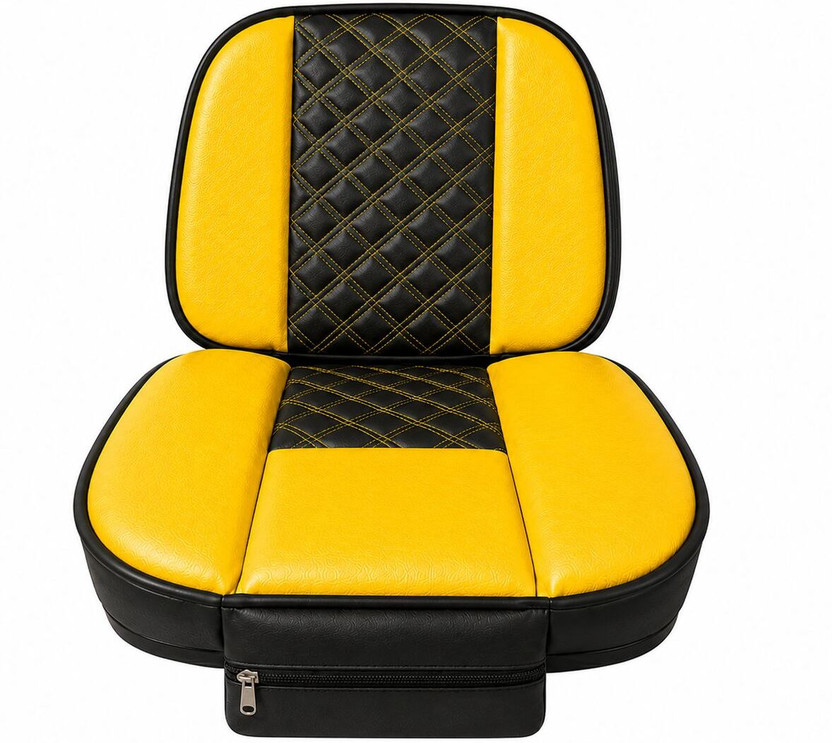 Malhotra Modifier Car Cover For Universal For Tractor 1 Series (Without Mirror Pockets)(Green, Yellow)