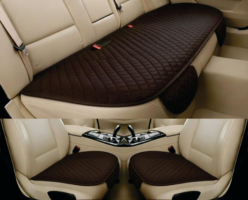 AuraFresh Fabric Car Seat Cover For Universal For Car Universal For Car(NA, Split Back Seat, 5 Seater)