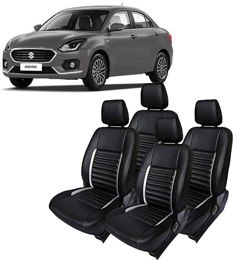 JMDi Leatherette Car Seat Cover For Maruti Swift Dzire(All Detachable Headrest, Mono Back Seat, Without Back Seat Arm Rest, 4 Seater, 2 Back Seat Head Rests)
