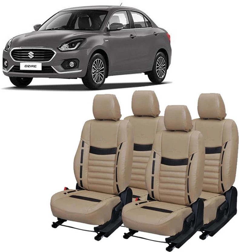 JMDi Leatherette Car Seat Cover For Maruti Swift Dzire(All Detachable Headrest, Mono Back Seat, Without Back Seat Arm Rest, 4 Seater, 2 Back Seat Head Rests)