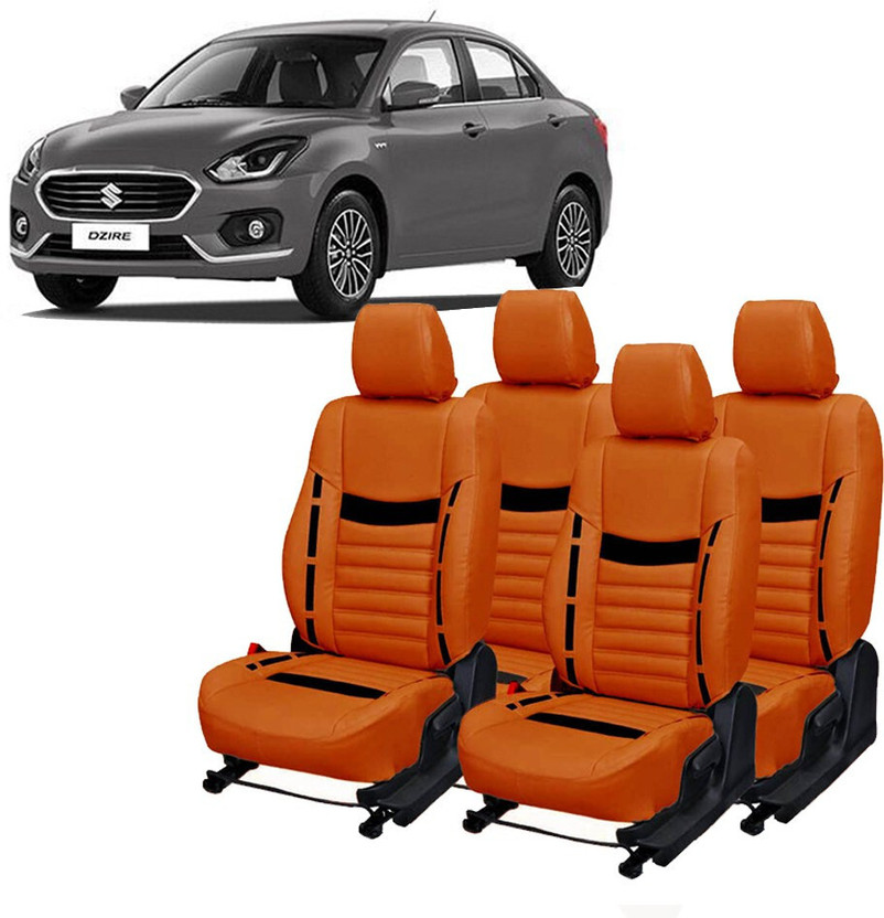 JMDi Leatherette Car Seat Cover For Maruti Swift Dzire(All Detachable Headrest, Mono Back Seat, With Back Seat Arm Rest, 4 Seater, 2 Back Seat Head Rests)