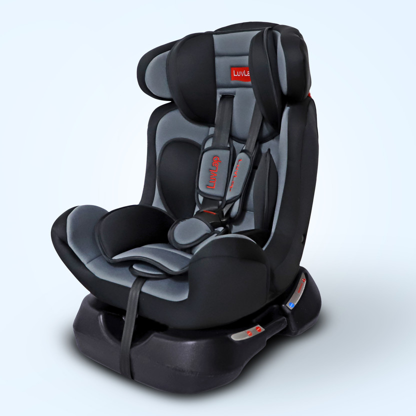 LuvLap Galaxy Convertible Car Seat for Baby & Kids from 0 Months to 7 Years, Baby Car Seat(Black & Grey)