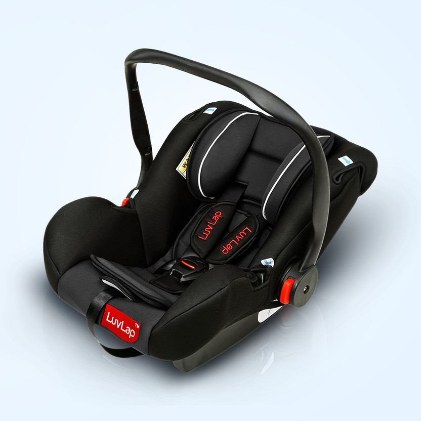 LuvLap 4-in-1 Infant/Baby Car Seat cum Baby Carry Cot, for New Born Baby to 15 Months Baby Car Seat(Black)