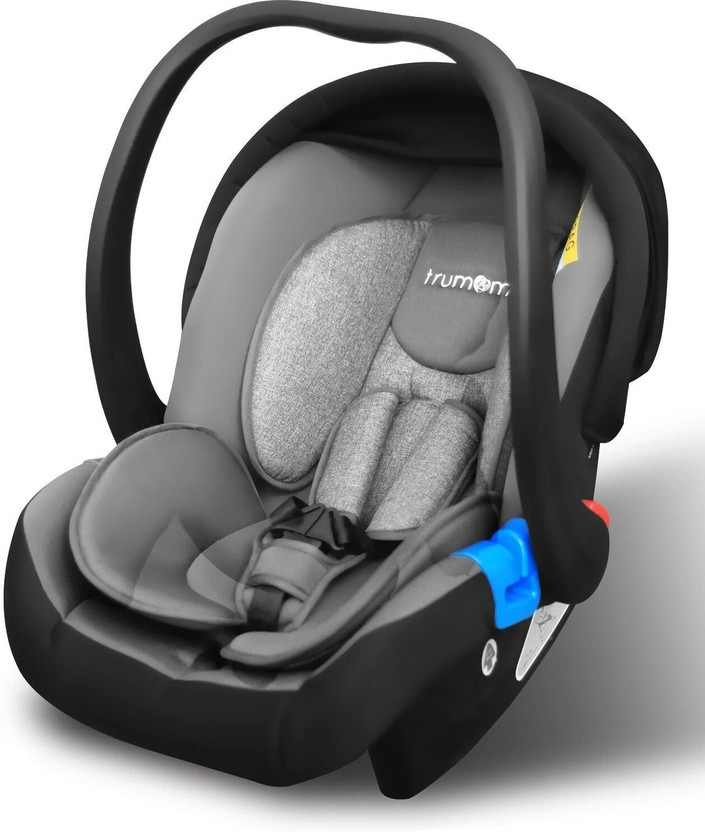 TRUMOM Infant Baby Car Seat, Carry Cot and Rocker with Canopy Baby Car Seat(Black)