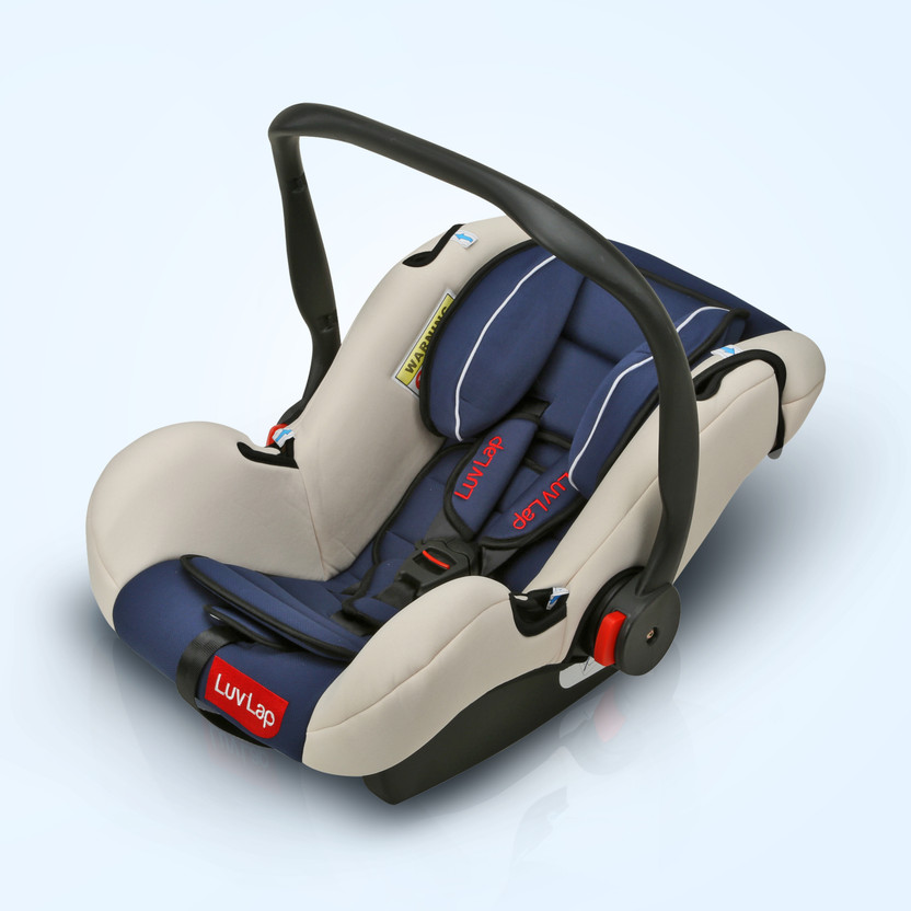 LuvLap 4-in-1 Infant/Baby Car Seat cum Baby Carry Cot, for New Born Baby to 15 Months, Baby Car Seat(Dark Blue)