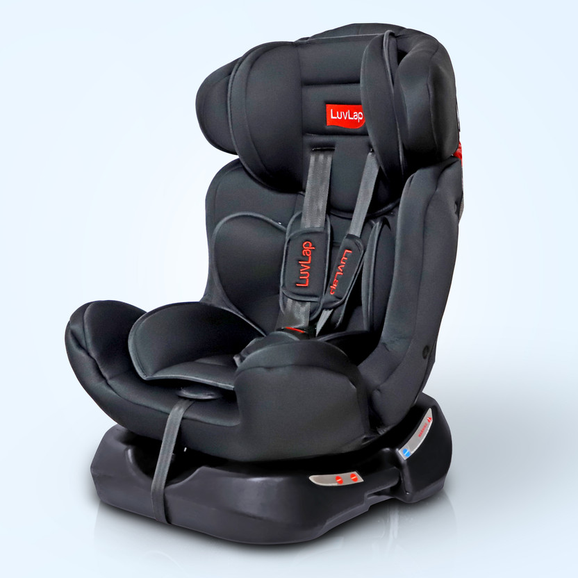 LuvLap Galaxy Convertible for & Kids from 0 Months to 7 Years, Baby Car Seat(Black)