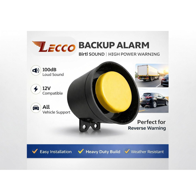 Lecco Lecco Bird Tone Security Alarm 12V for Car, Bike & Universal for all Vehicle Audible Car Alarm - Flipkart Deal