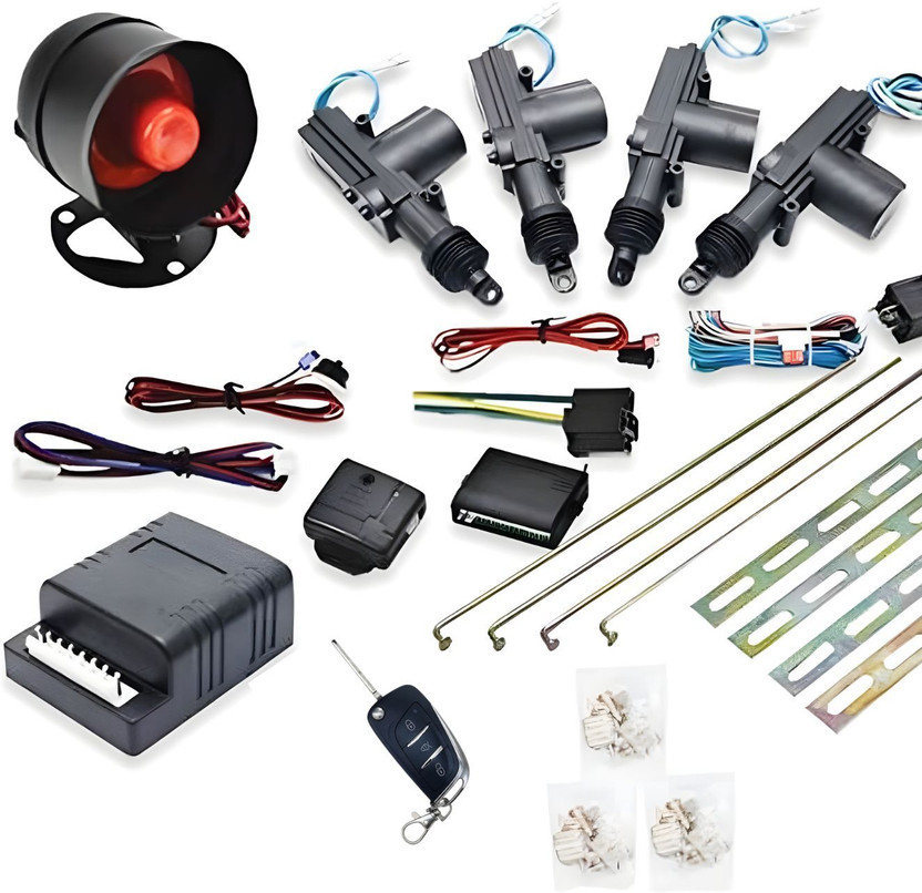 Pricol 4W Remote center locking &security system four actuator Central Locking System