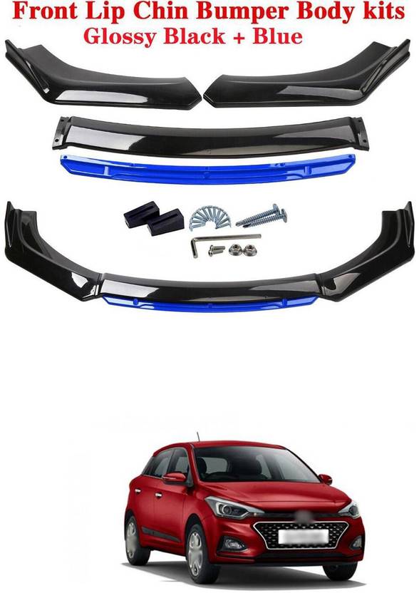 XZRTZ Car Front Bumper Spoiler Splitter Body Kit Side Skirt Front