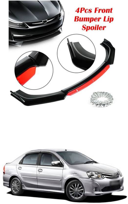 XZRTZ Car Front Bumper Spoiler Splitter Body Kit Side Skirt Front