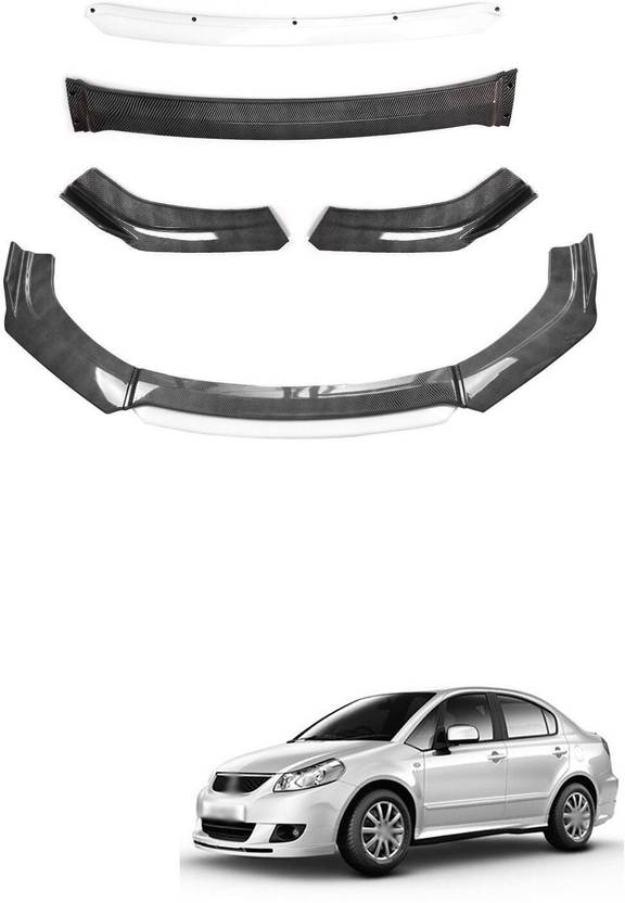 PRTEK Car Front Bumper Spoiler Splitter Body Kit Side Skirt Front