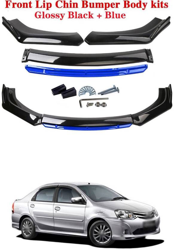 XZRTZ Car Front Bumper Spoiler Splitter Body Kit Side Skirt Front