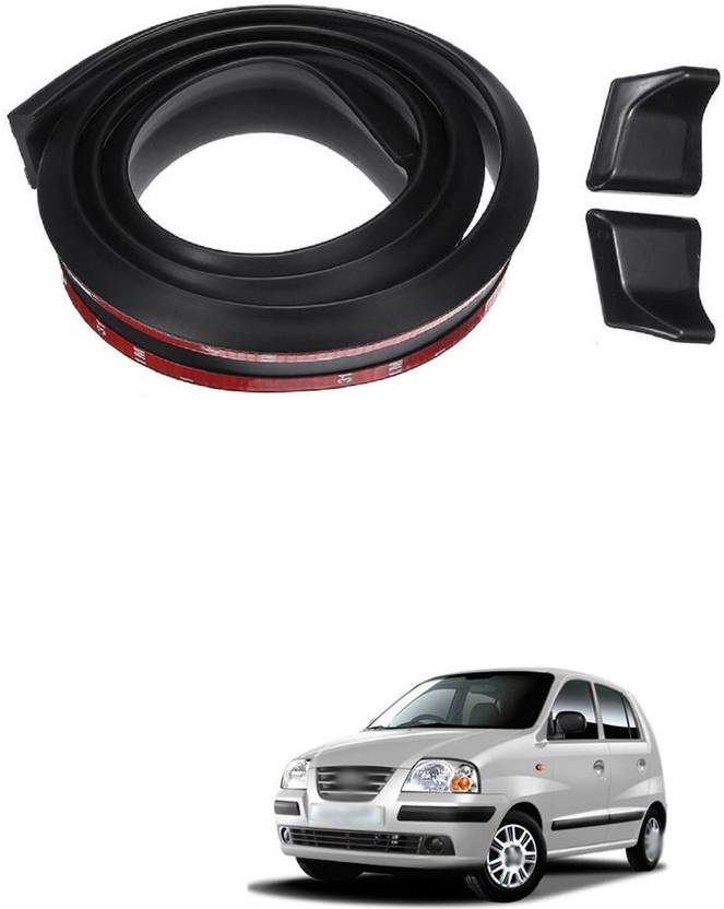 PROEDITION Rear Strip Splitter Spoiler Side Skirt Rubber Carbon