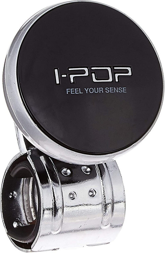 FieryFrost Steering Cover For Universal For Car Universal For Car(Black, Plastic)