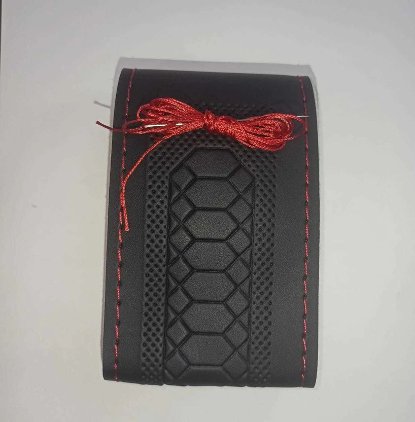 s mangalam Hand Stiched Steering Cover For Honda Alto 800, Alto K10, WagonR, Accent, Altis, Amaze, Baleno, Civic, Creta, Elite i20, New City, New Dzire, New Swift, Swift, Swift Dzire(Black, Leather)