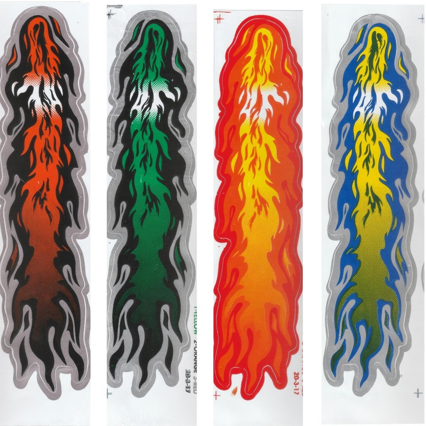 EBLS Sticker & Decal for Car & Bike(Multicolor)