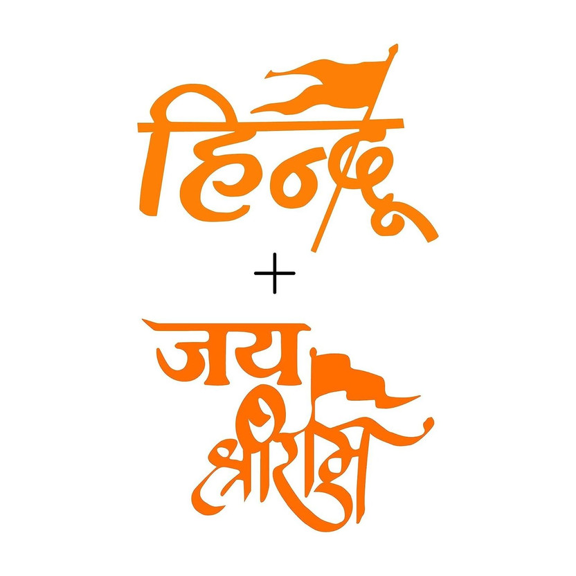 AVSARACHNA Sticker & Decal for Car & Bike(Orange)
