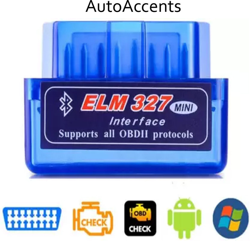 S P ENTERPRISES Mini ELM327 OBD2 Scanner OBD Reader