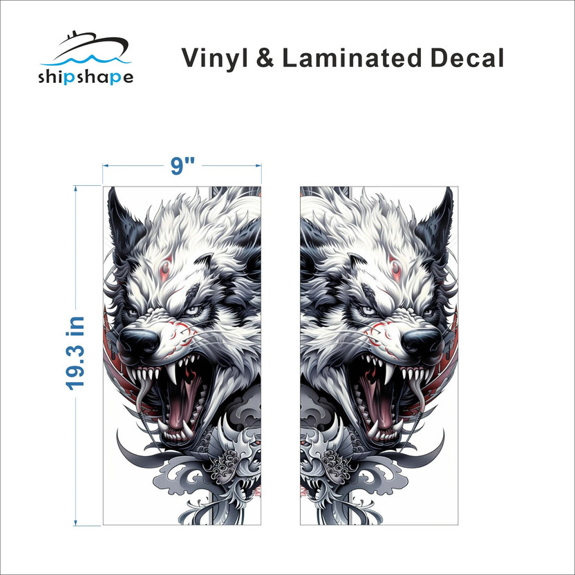 ShipShape Sticker & Decal for Car(Multicolor)