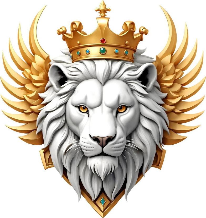 Fam Sticker & Decal for Car(White, Gold)