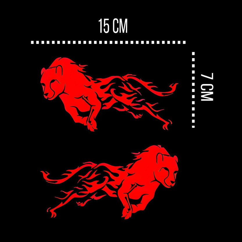 AVSARACHNA AVSARACHNA Sticker & Decal for Car & Bike(Red) - Flipkart Deal