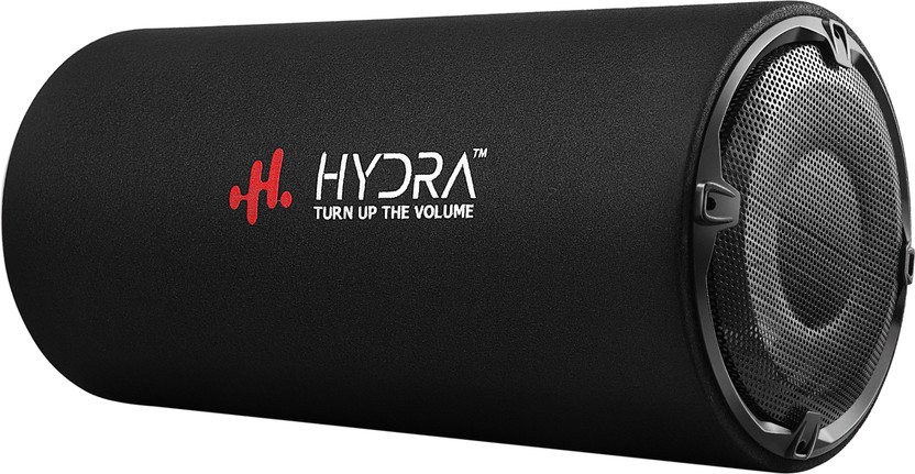 Hydra HY-SONIC 10RBT 10 Inch Active Round Car Basstube with inbuilt amplifier Subwoofer(Powered , RMS Power: 450 W)