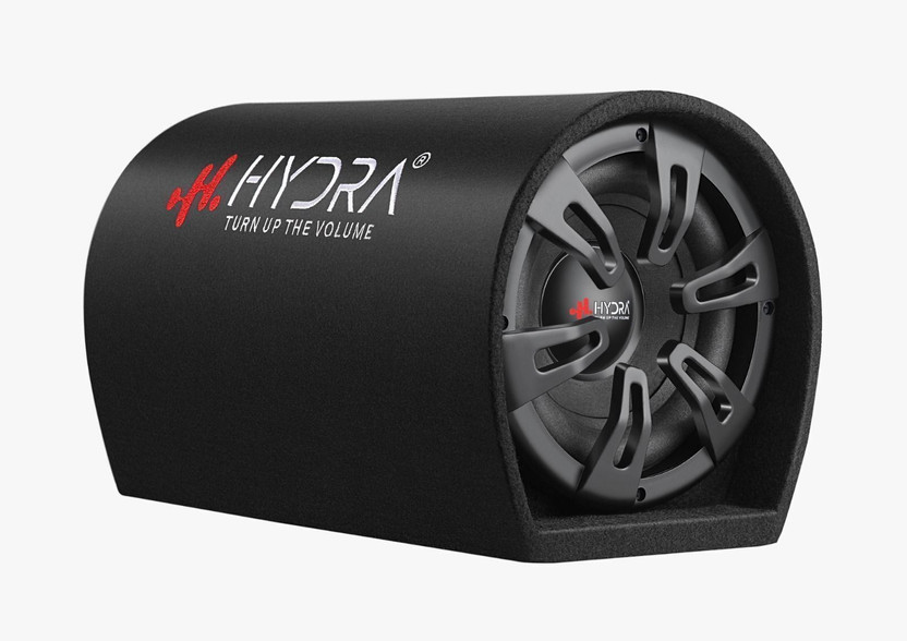 Hydra HY-SONIC 1608 - 8 inch Active Car Bass tube With Inbuilt Imported Amplifier Subwoofer(Powered , RMS Power: 325 W)