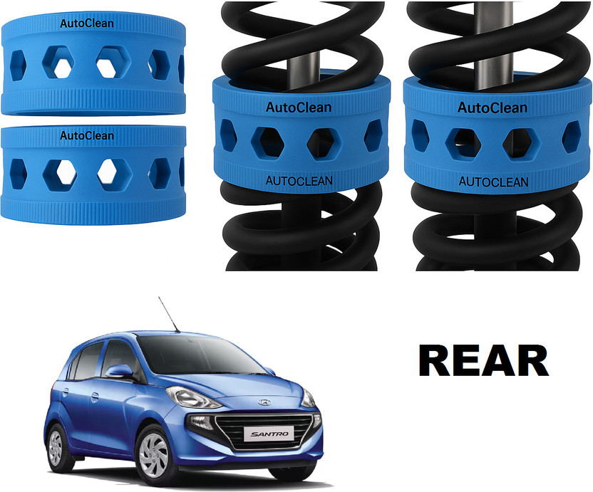 AutoClean REAR COIL SPRING RUBBER BUFFER FOR FORD SANTRO (2018-2020) MODELS SIZE - B+ Car Suspension Strut