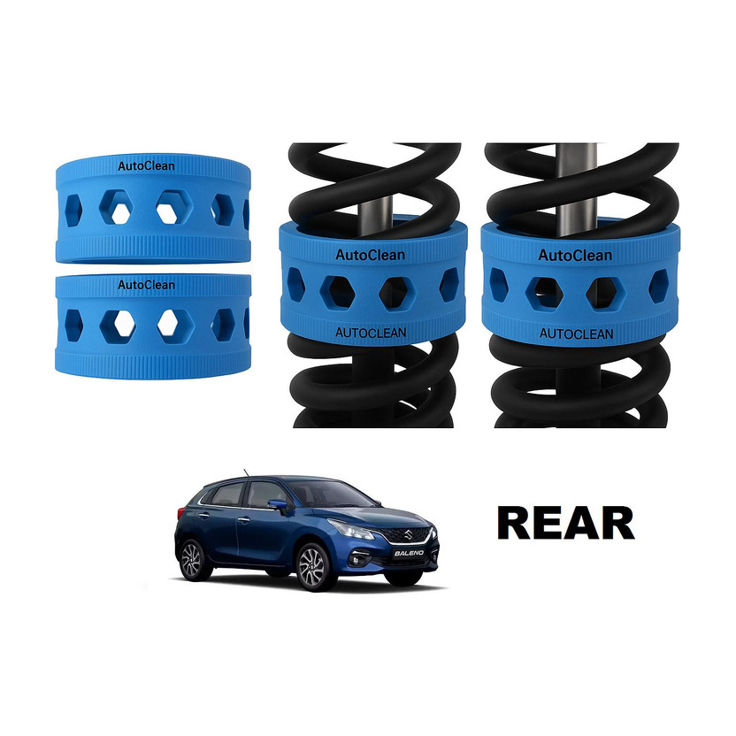 AutoClean REAR COIL SPRING RUBBER BUFFER FOR BALENO MODELS SIZE B+ Car Suspension Strut