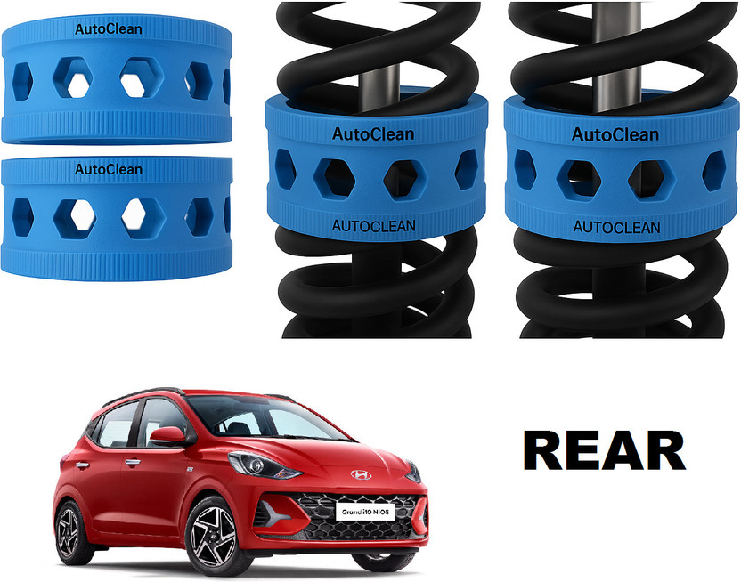 AutoClean FRONT COIL SPRING RUBBER BUFFER FOR GRAND I10 NIOS MODELS SIZE B+ Car Suspension Strut