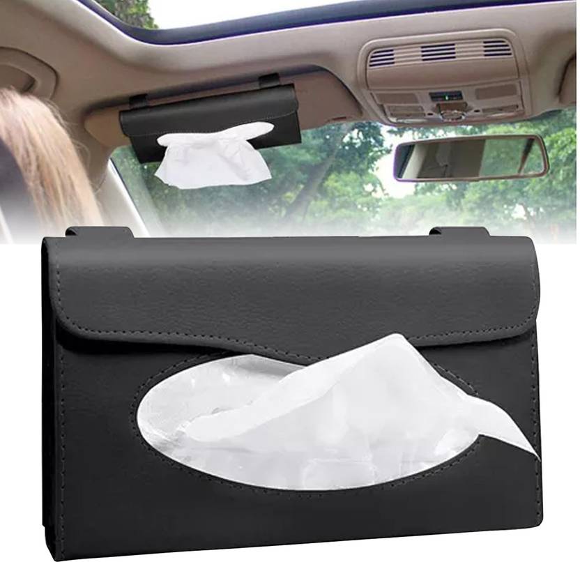 Otoroys Car Tissue Box Holder Black Vehicle Tissue Dispenser Price in