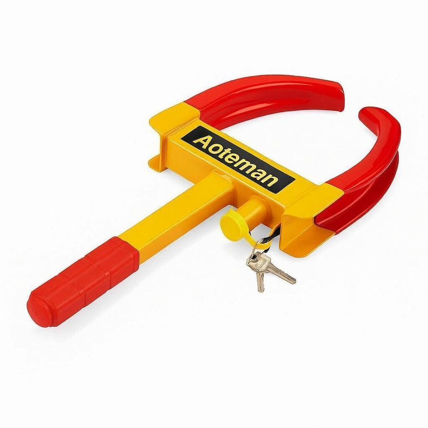 Visione Visione Arc VA-CWL-46RY-SHLD1 Heavy Duty Anti-Theft Car Wheel Tyre Lock Clamp with 2 Keys Wheel Lock - Flipkart Deal