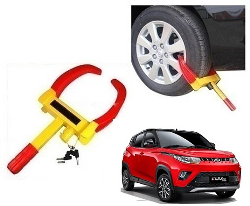 RS ENTERPRISES CARS Anti Theft Wheel Tyre Lock Towing Parking Boot Tire